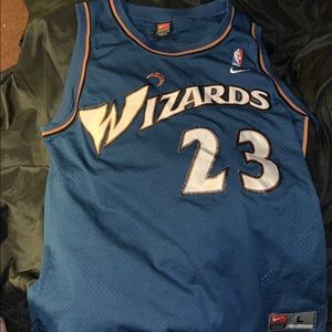 Retro Micheal Jordan Wizards Jersey